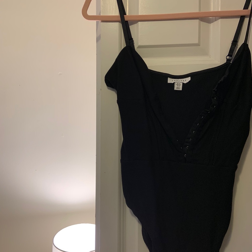 Topshop bustier corset bodysuit